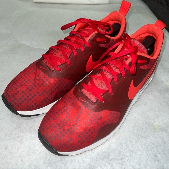 Nike Air Max Tavas Print [742781-600] Running Red/Burgundy-White Size 11M - Picture 2 of 11